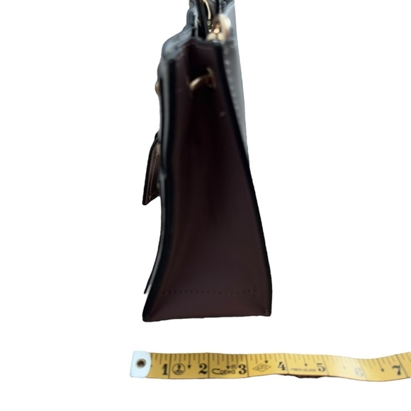 River Island Square Gray Cross Body Shoulder Bag Purse - Picture 10 of 11